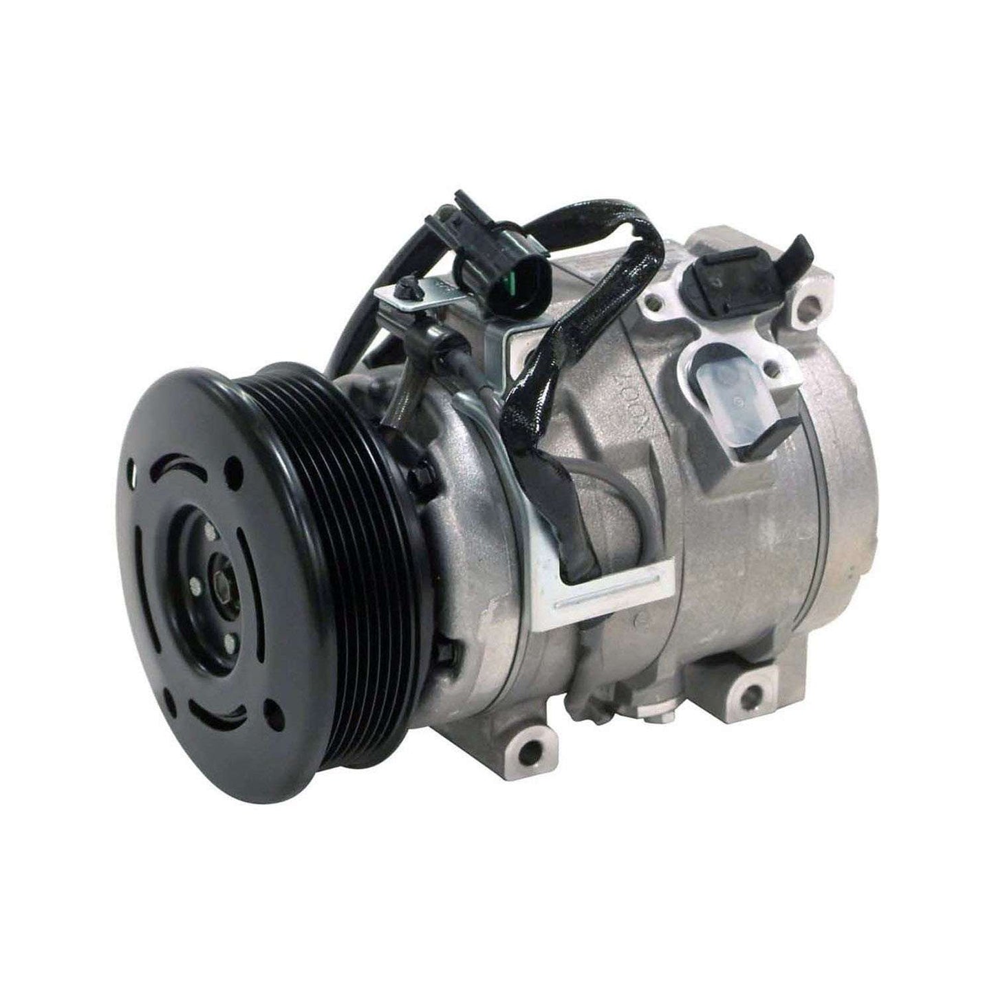 Angle View of A/C Compressor DENSO 471-1388