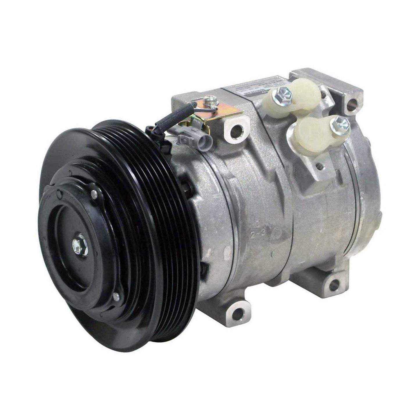 Angle View of A/C Compressor DENSO 471-1407