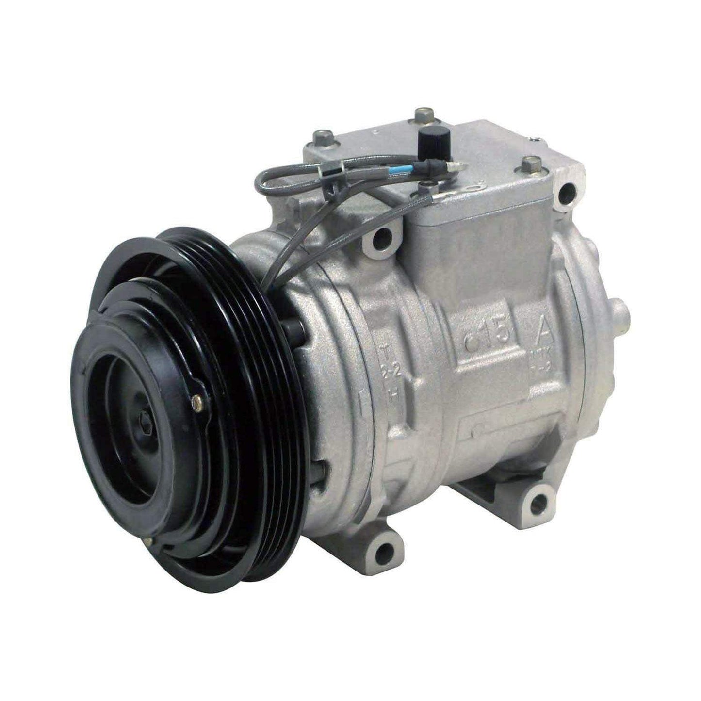 Angle View of A/C Compressor DENSO 471-1422