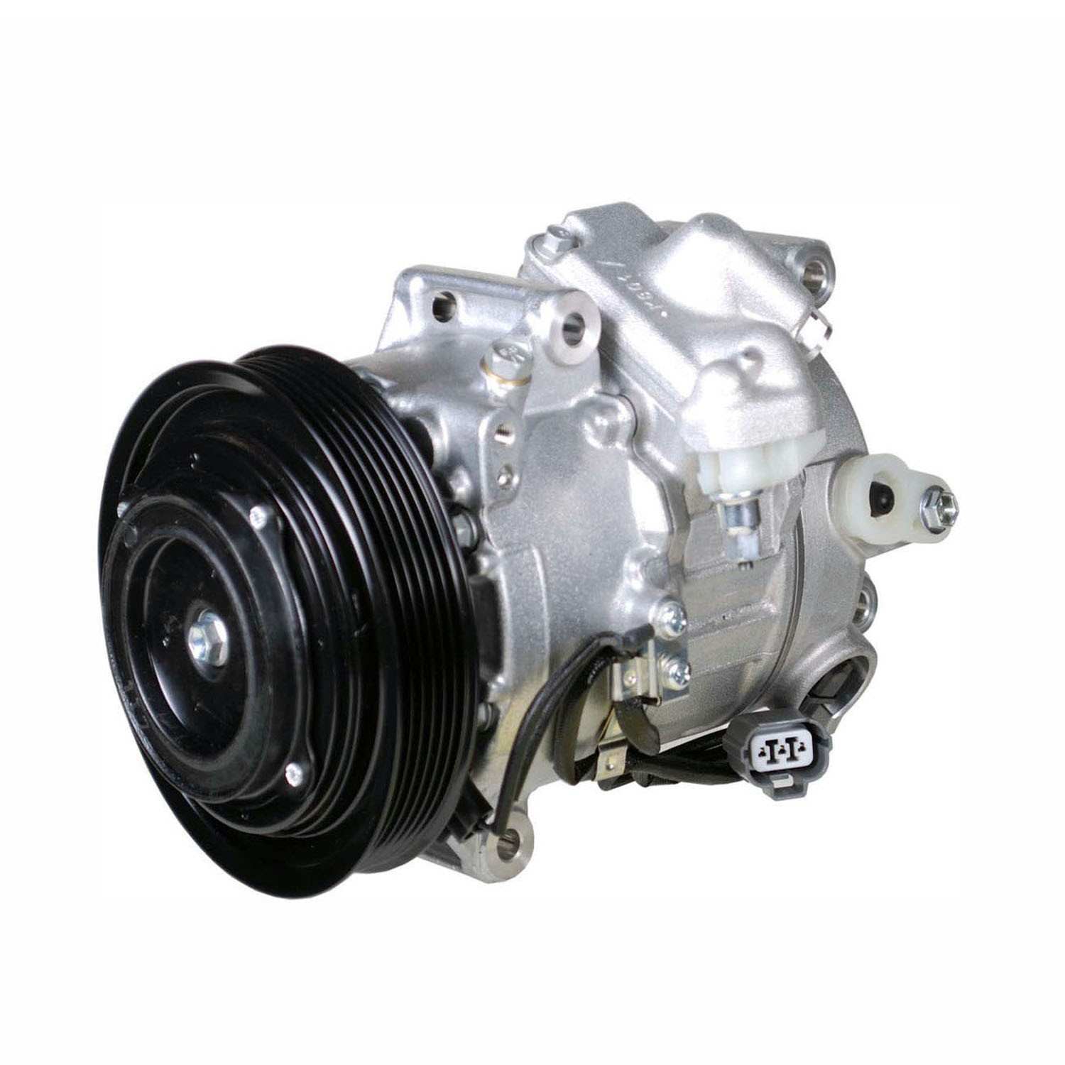 Angle View of A/C Compressor DENSO 471-1493