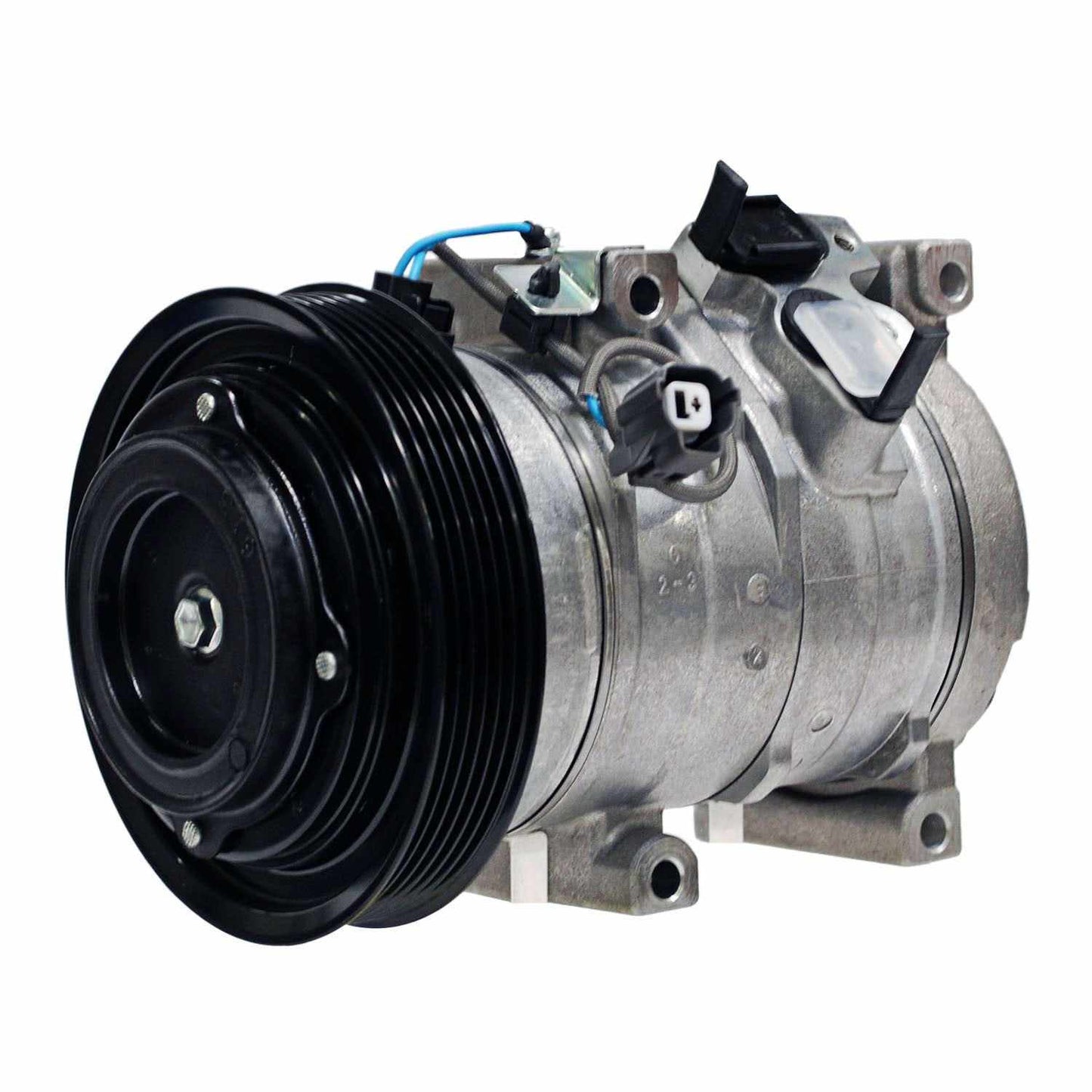 Angle View of A/C Compressor DENSO 471-1537