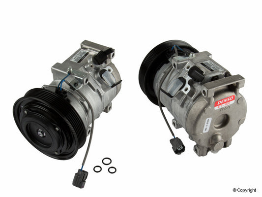 Top View of A/C Compressor DENSO 471-1537