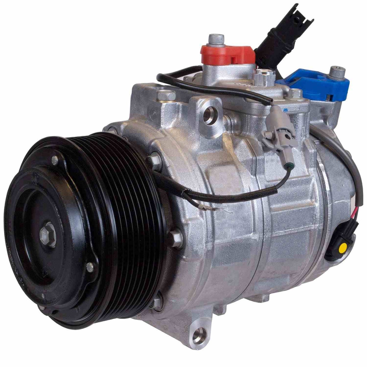 Angle View of A/C Compressor DENSO 471-1543