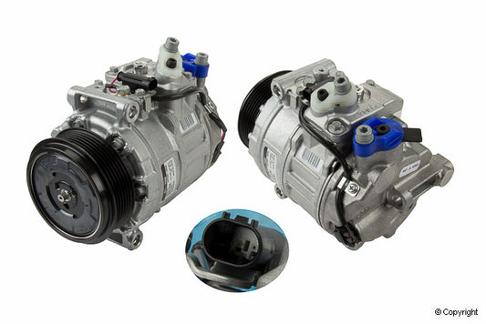 Top View of A/C Compressor DENSO 471-1594