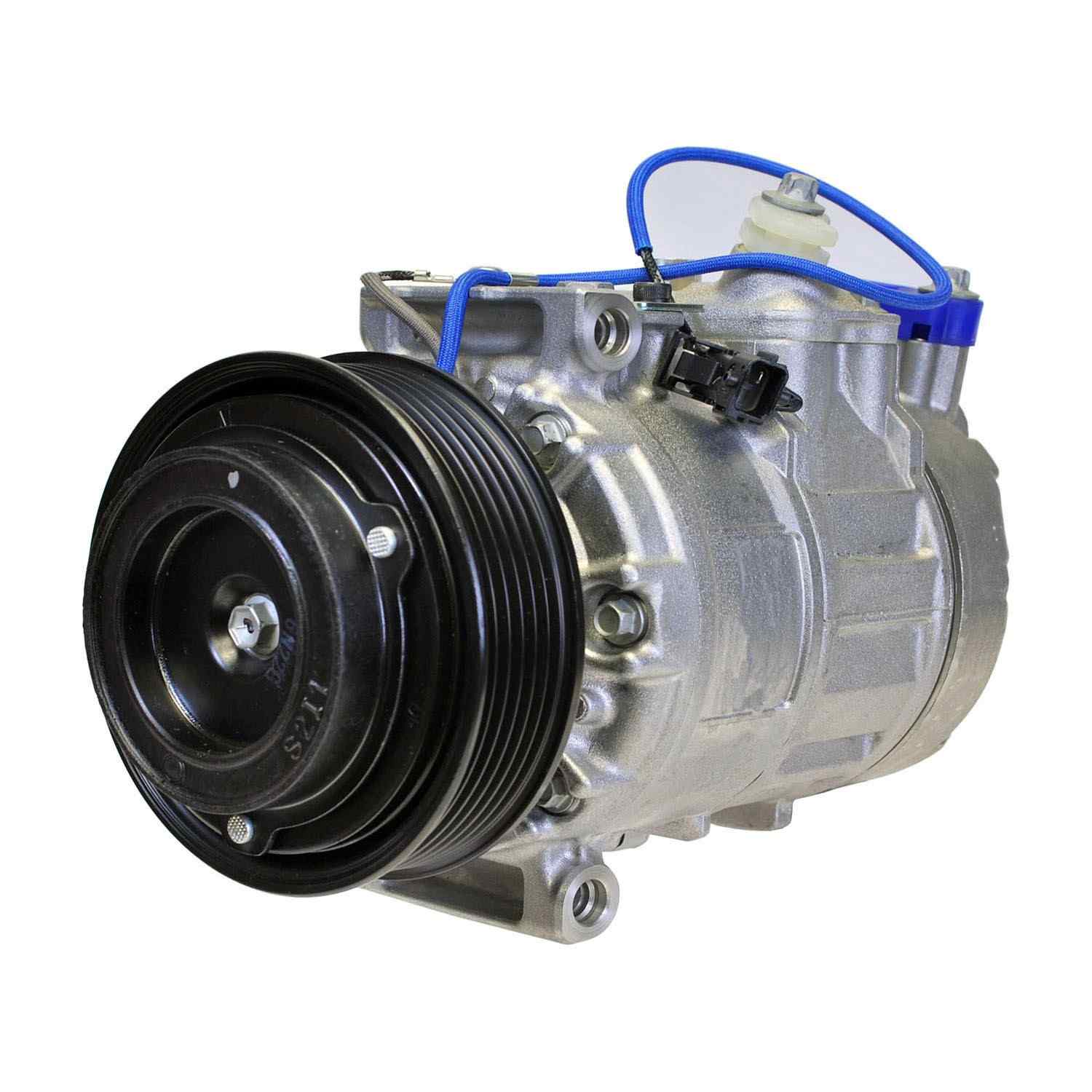 Angle View of A/C Compressor DENSO 471-1605