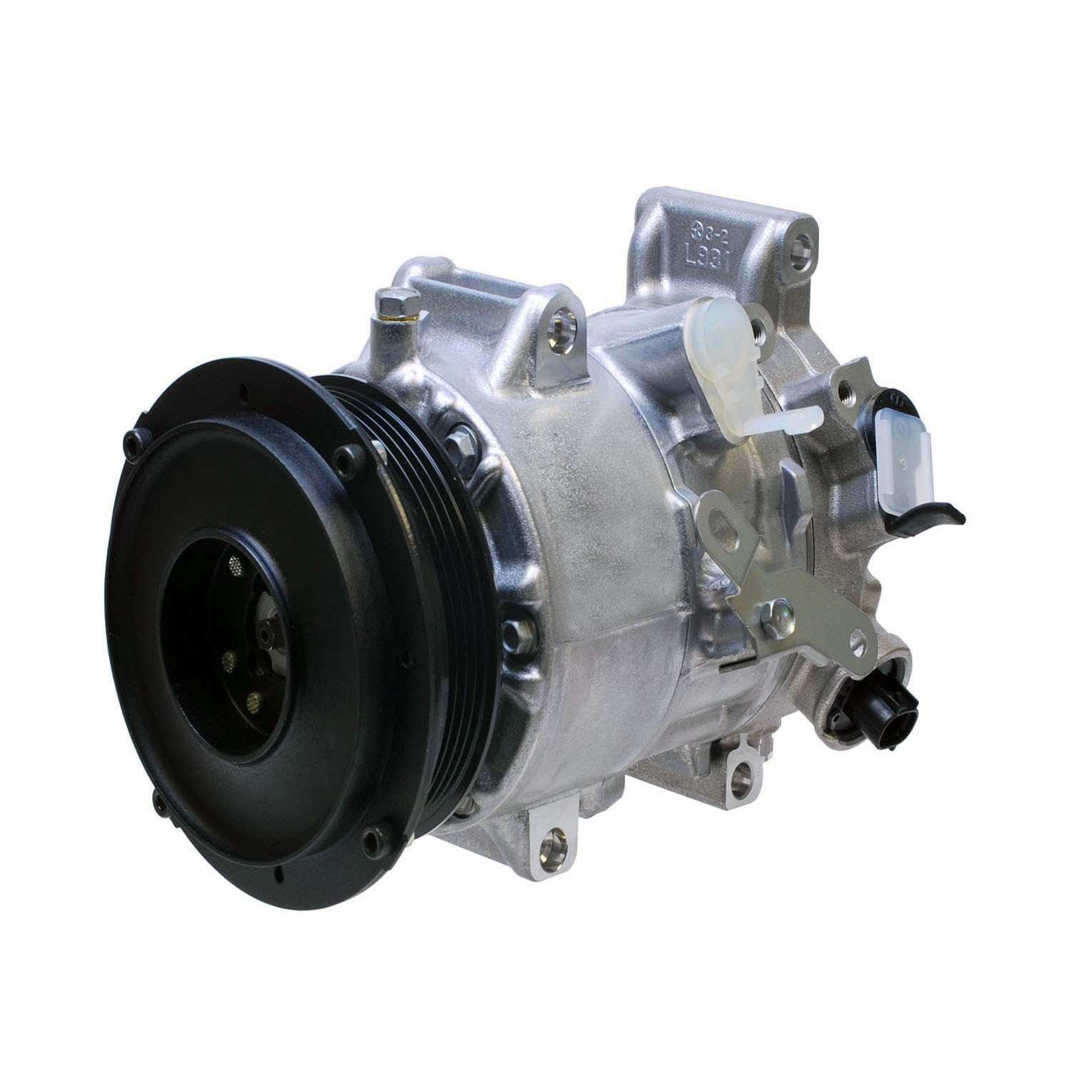 Angle View of A/C Compressor DENSO 471-1631