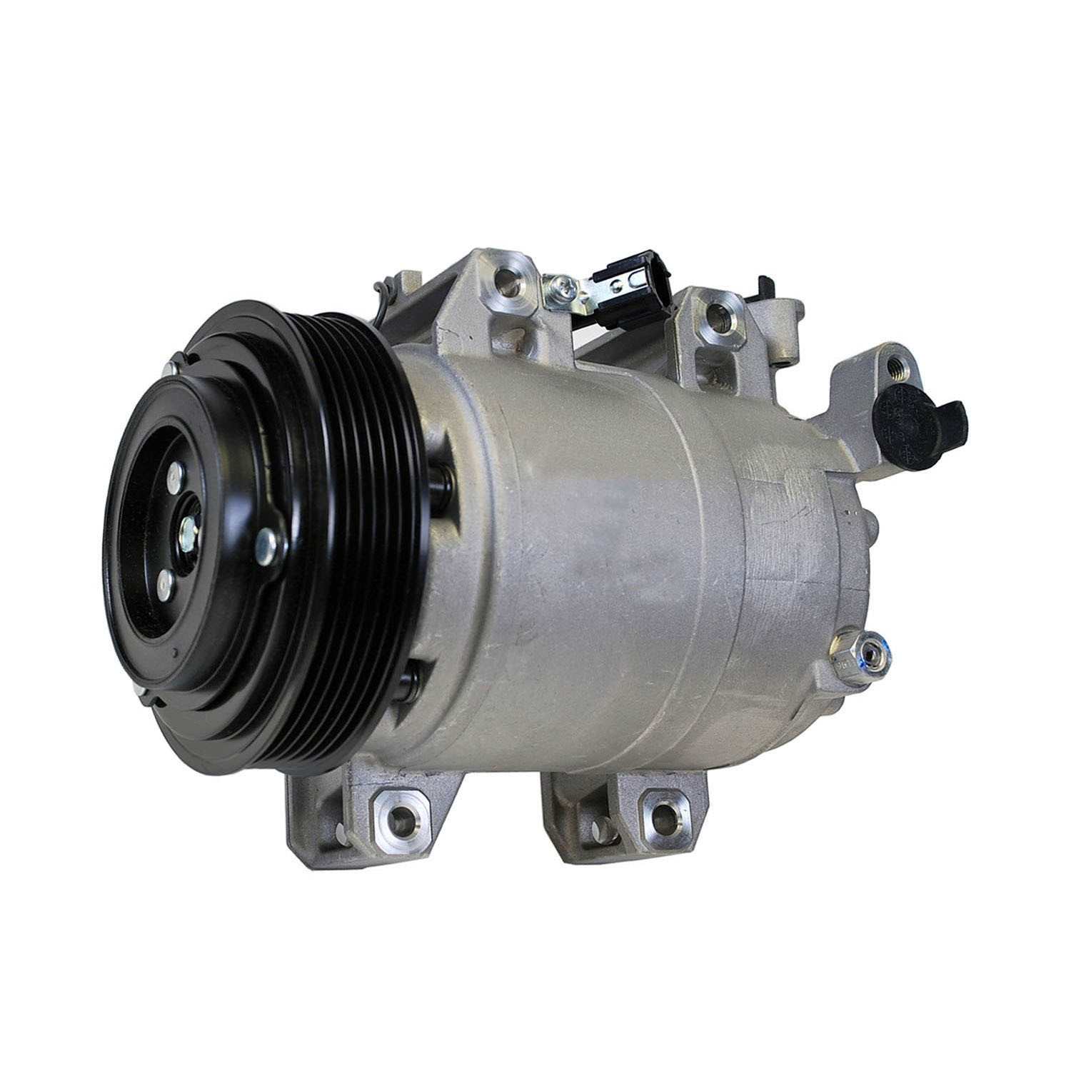 Angle View of A/C Compressor DENSO 471-5005