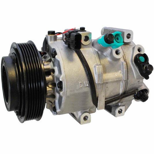 Angle View of A/C Compressor DENSO 471-6025