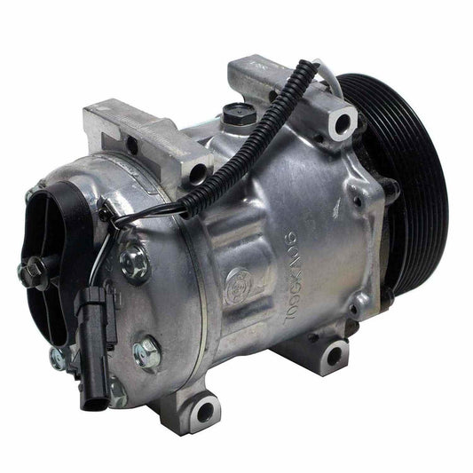 Angle View of A/C Compressor DENSO 471-7009