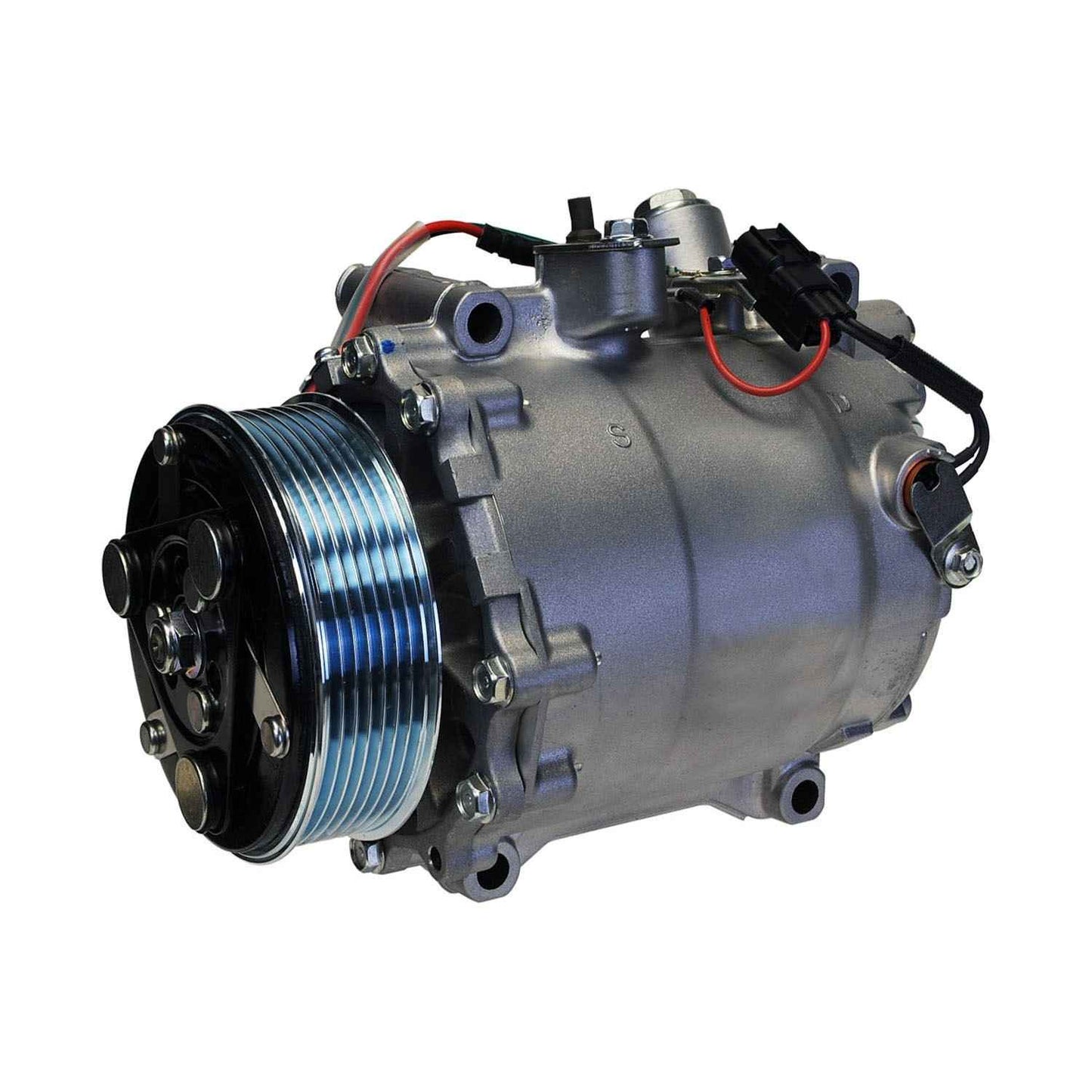 Angle View of A/C Compressor DENSO 471-7056