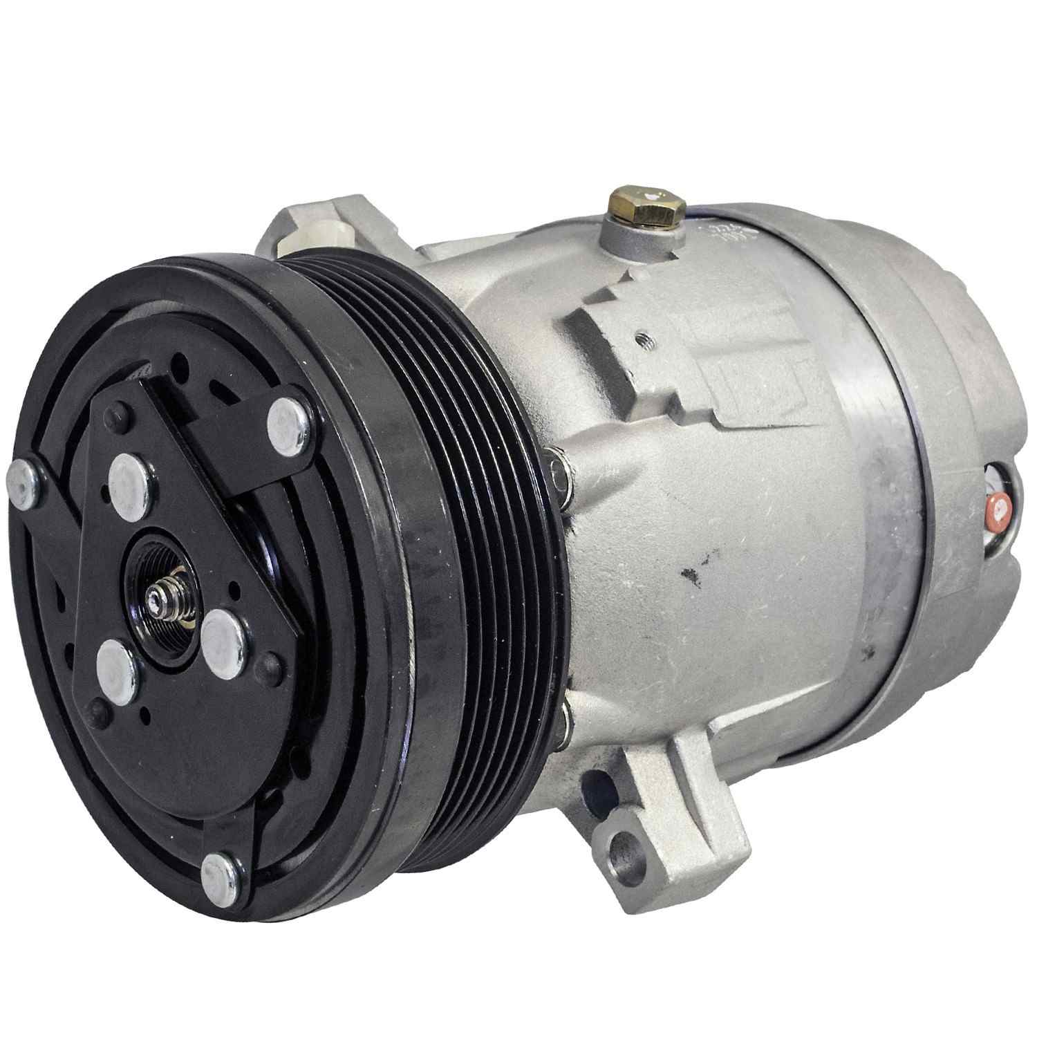 Angle View of A/C Compressor DENSO 471-9185