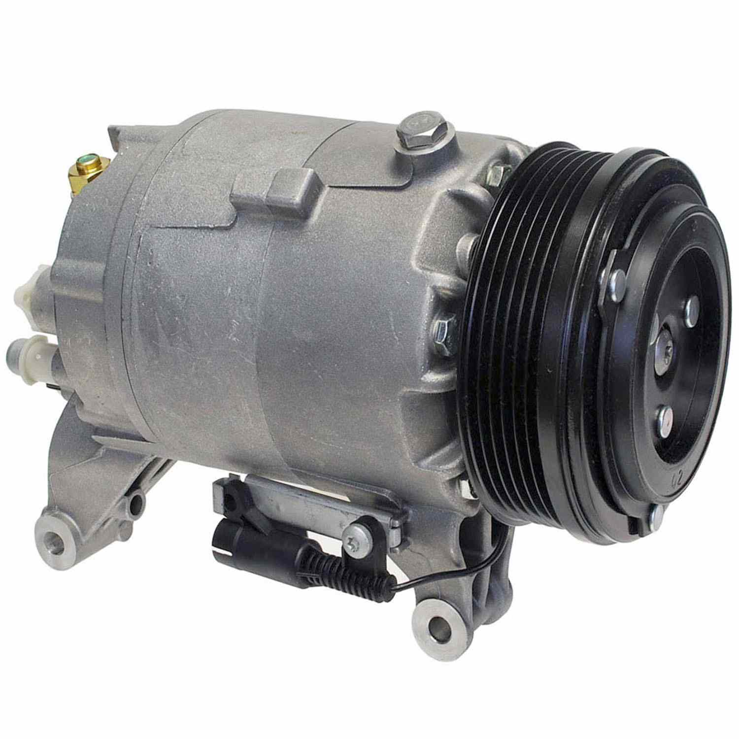 Angle View of A/C Compressor DENSO 471-9197