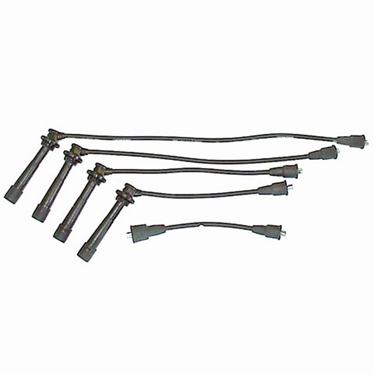 Front View of Spark Plug Wire Set DENSO 671-4015