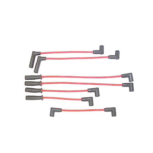 Front View of Spark Plug Wire Set DENSO 671-6128