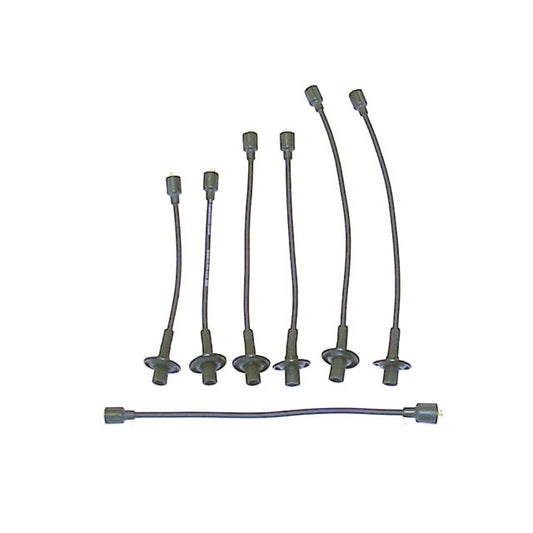 Front View of Spark Plug Wire Set DENSO 671-6132