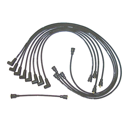 Front View of Spark Plug Wire Set DENSO 671-8040