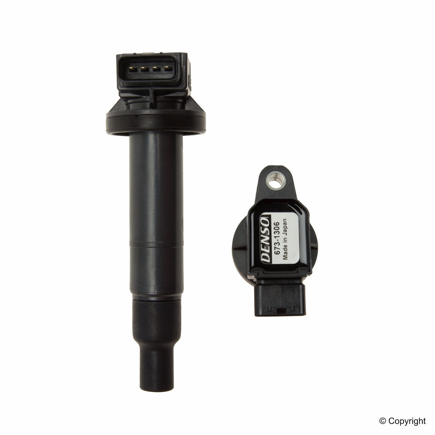 Top View of Direct Ignition Coil DENSO 673-1306