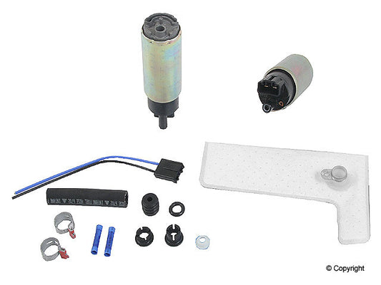 Top View of Fuel Pump and Strainer Set DENSO 950-0171