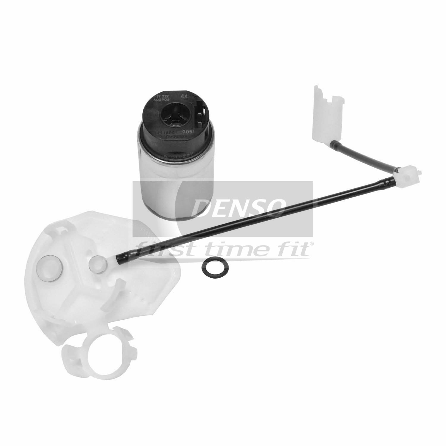 Front View of Fuel Pump and Strainer Set DENSO 950-0230