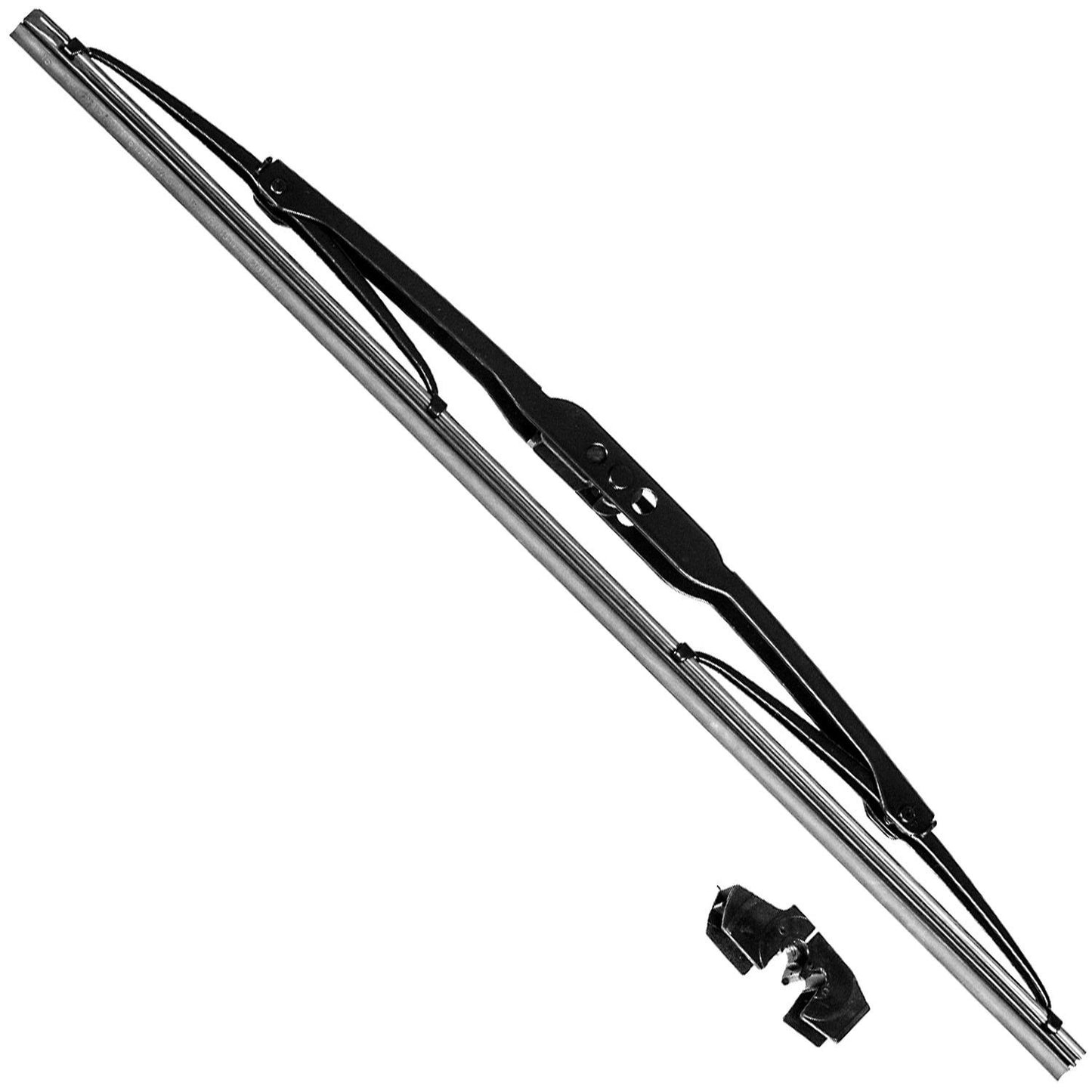 Front View of Rear Windshield Wiper Blade DENSO EVB-15