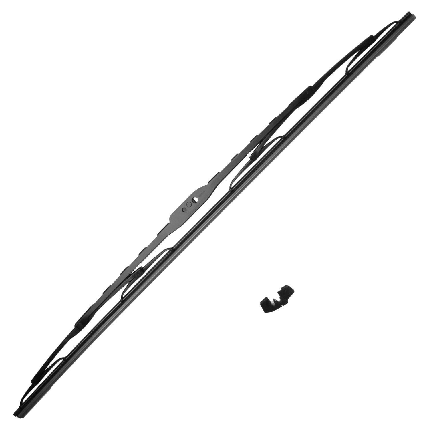 Angle View of Front Right Windshield Wiper Blade DENSO EVB-28