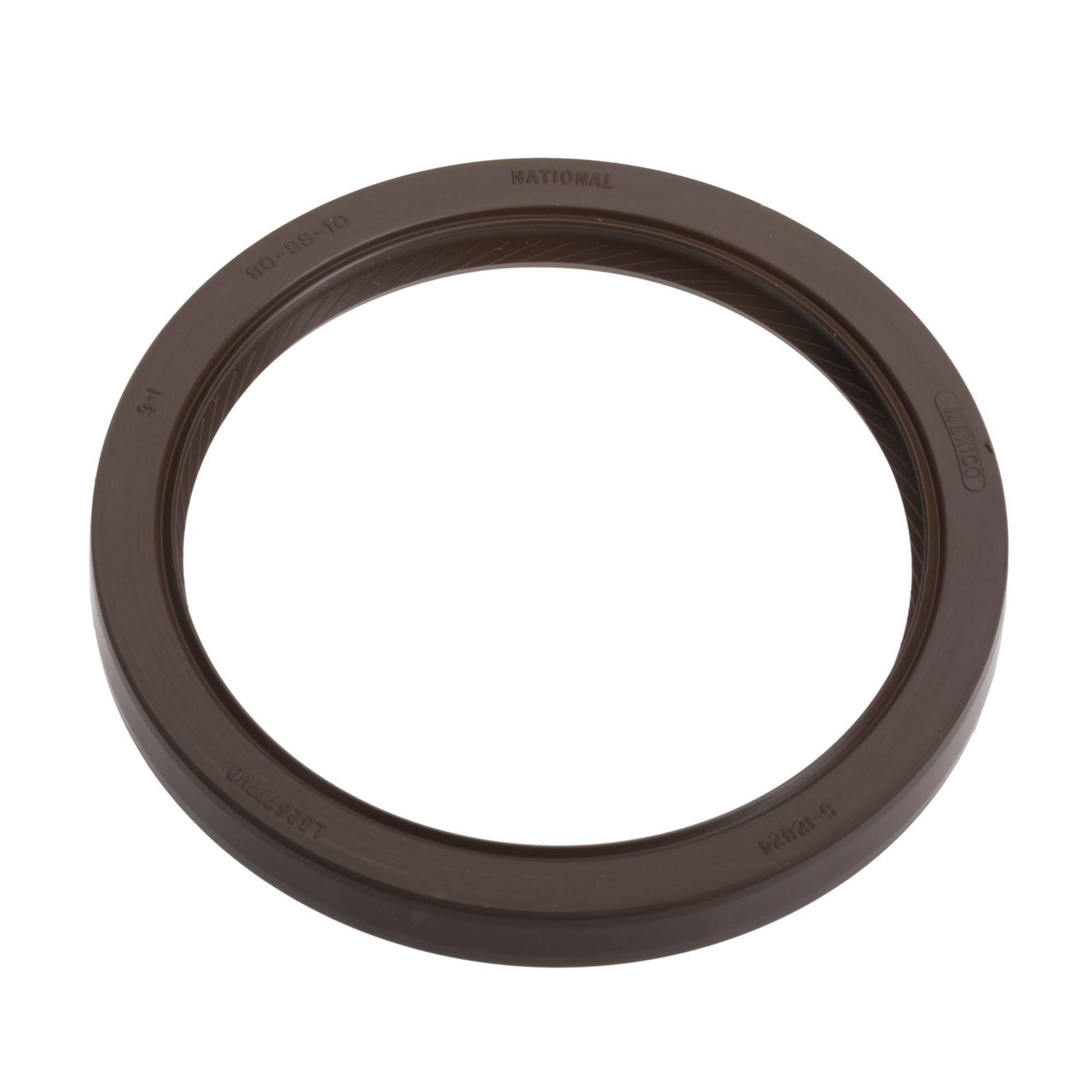 Angle View of Rear Engine Crankshaft Seal NATIONAL 228008