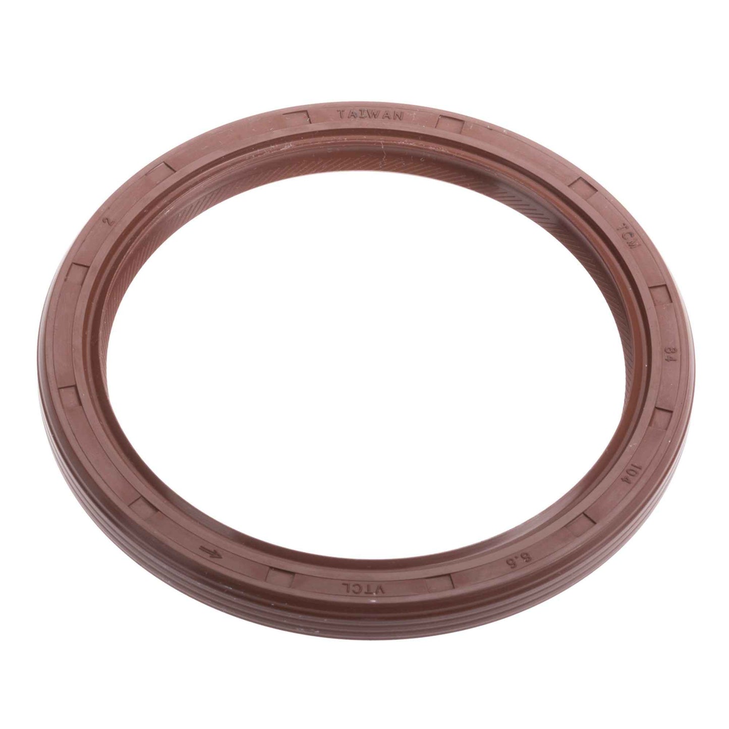 Angle View of Rear Engine Crankshaft Seal NATIONAL 228411