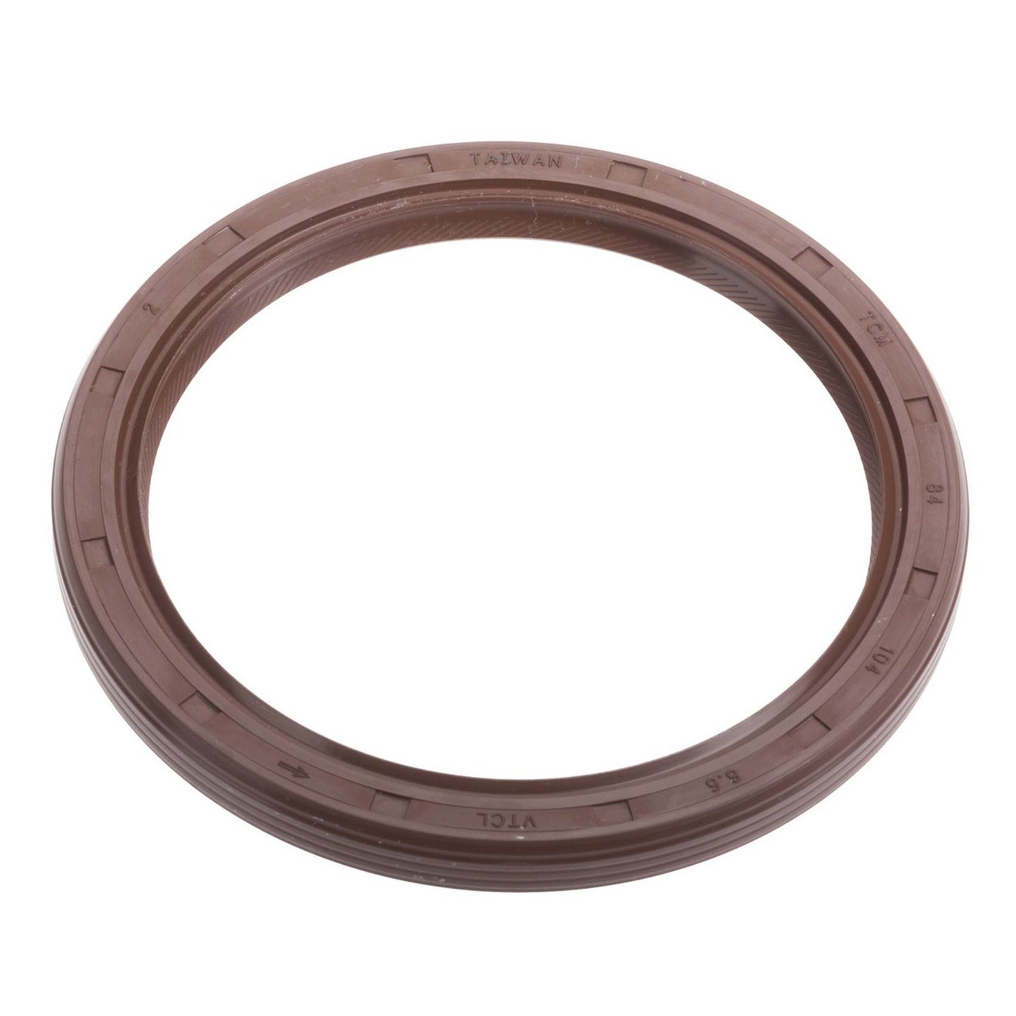 Front View of Rear Engine Crankshaft Seal NATIONAL 228411