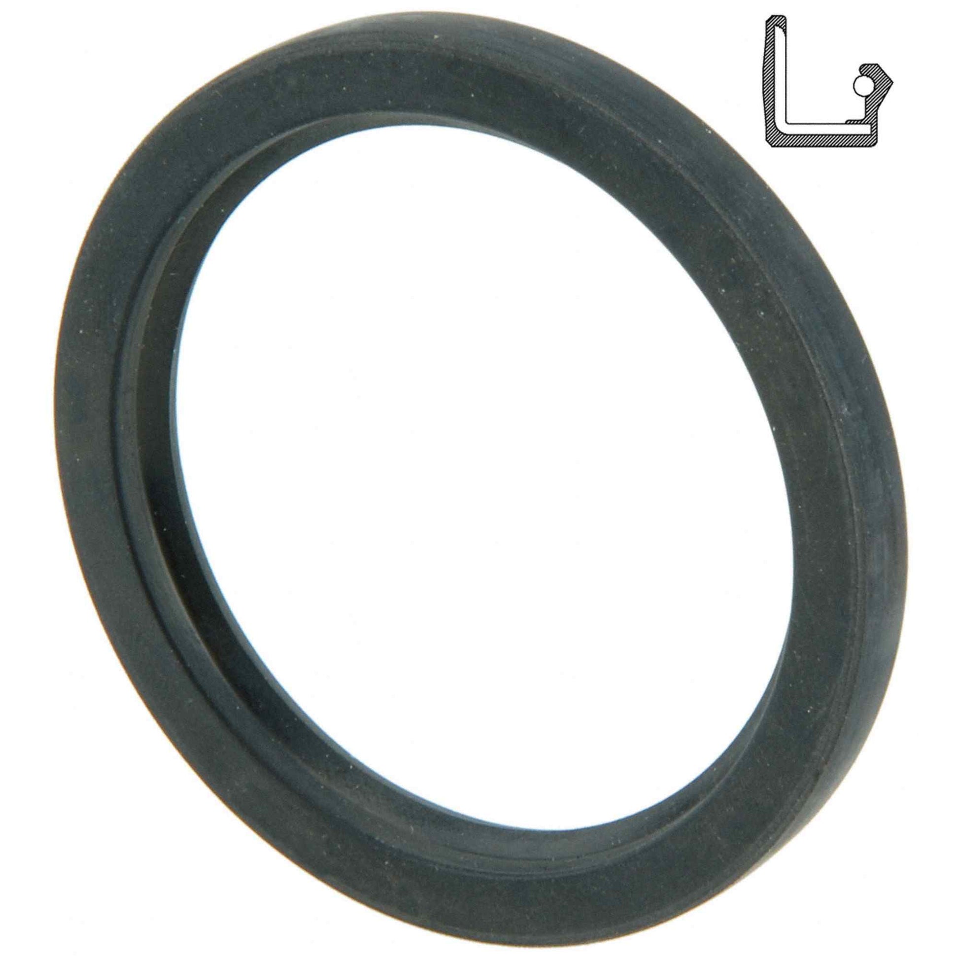 Angle View of Manual Transmission Output Shaft Seal NATIONAL 352541