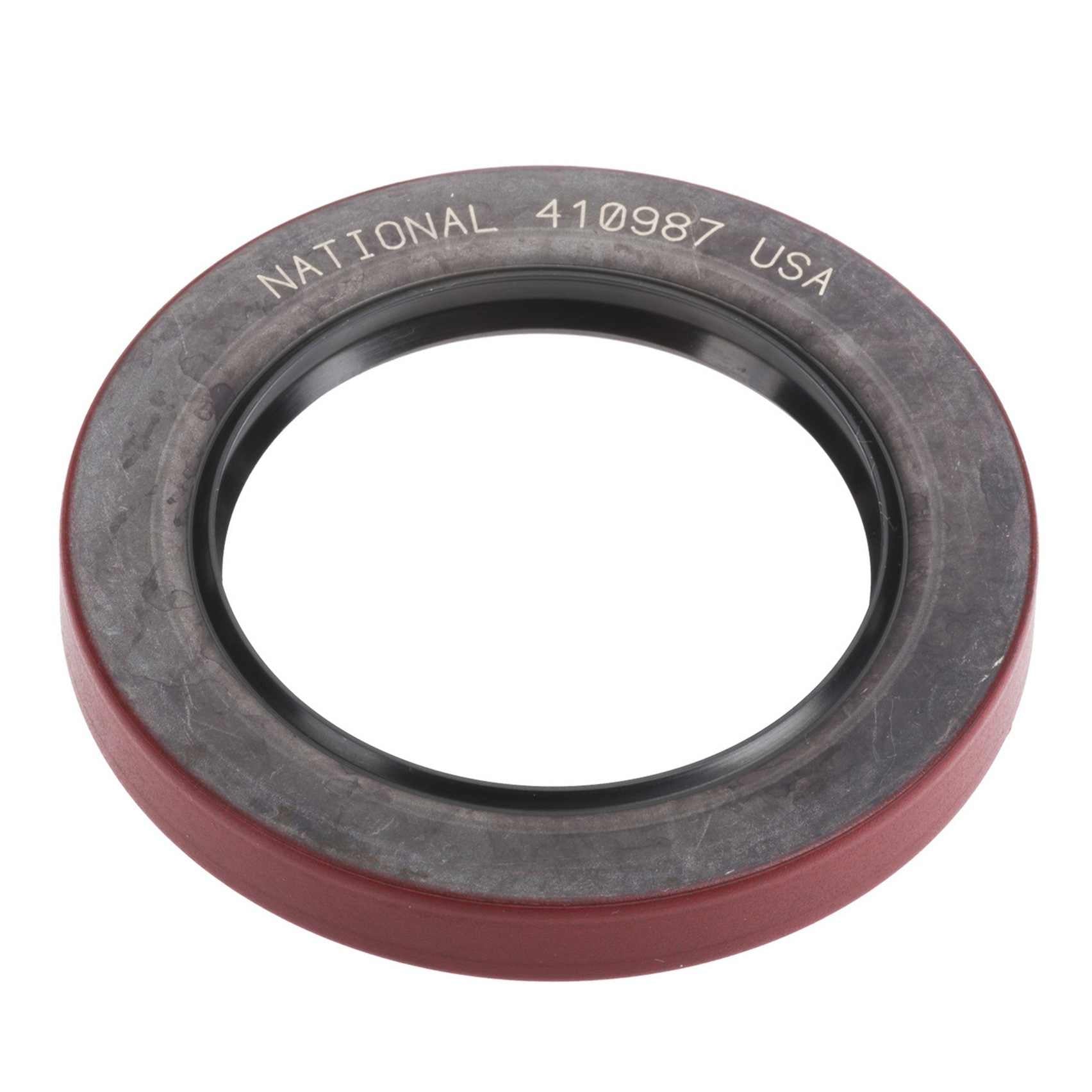 Front View of Rear Wheel Seal NATIONAL 410987