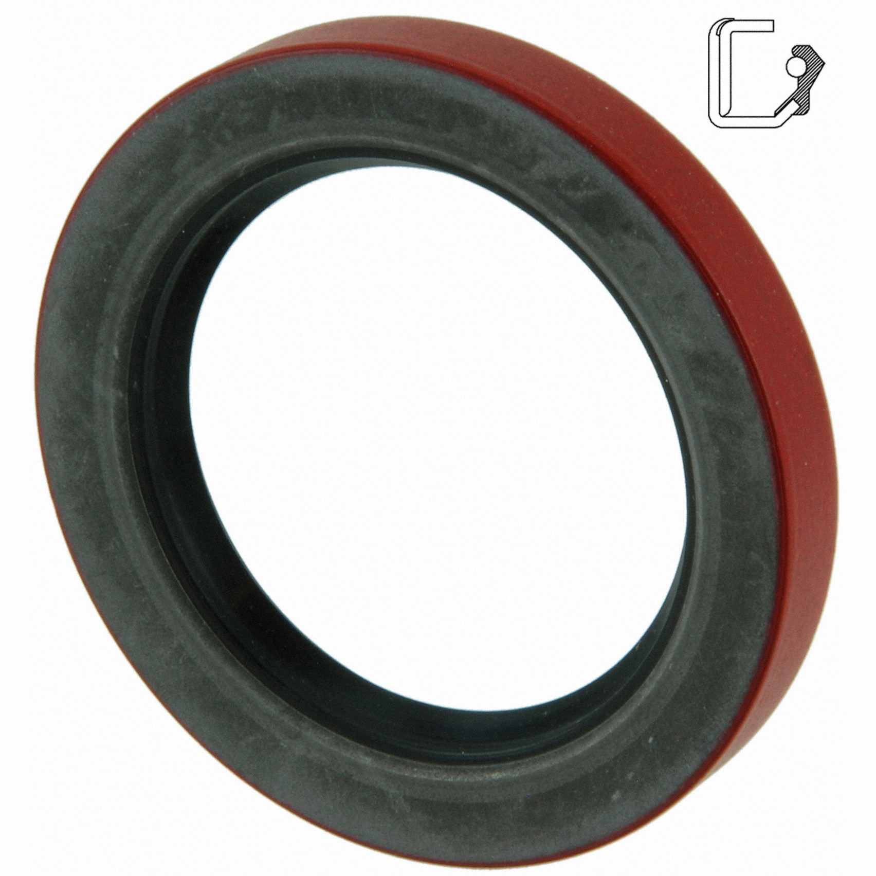 Front View of Manual Transmission Output Shaft Seal NATIONAL 450183