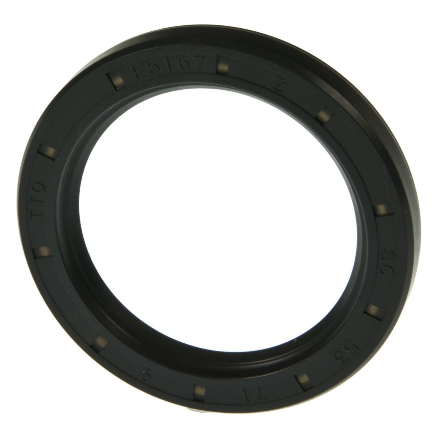 Front View of Rear Wheel Seal NATIONAL 710522