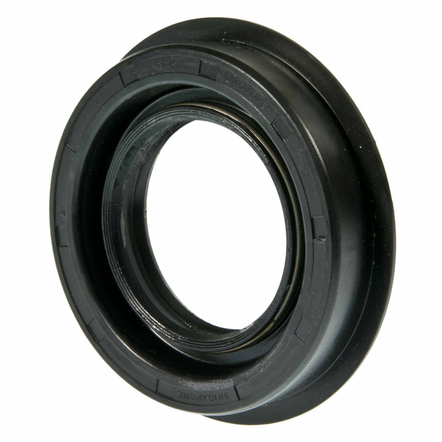 Front View of Left Automatic Transmission Output Shaft Seal NATIONAL 710546