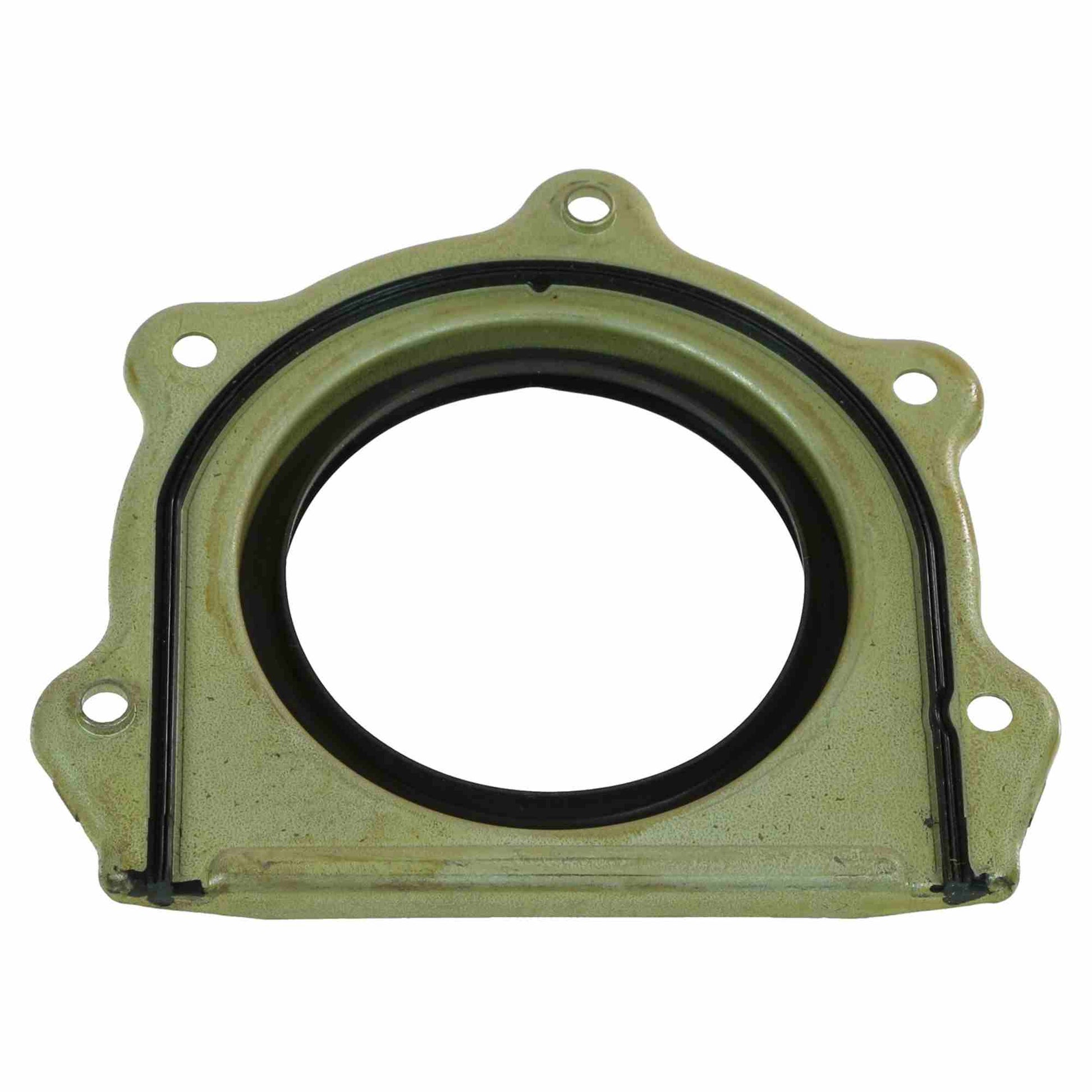 Angle View of Rear Engine Crankshaft Seal NATIONAL 710884