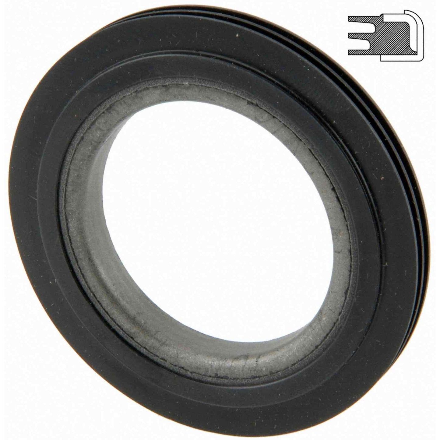 Front View of Manual Transmission Output Shaft Seal NATIONAL 8521S