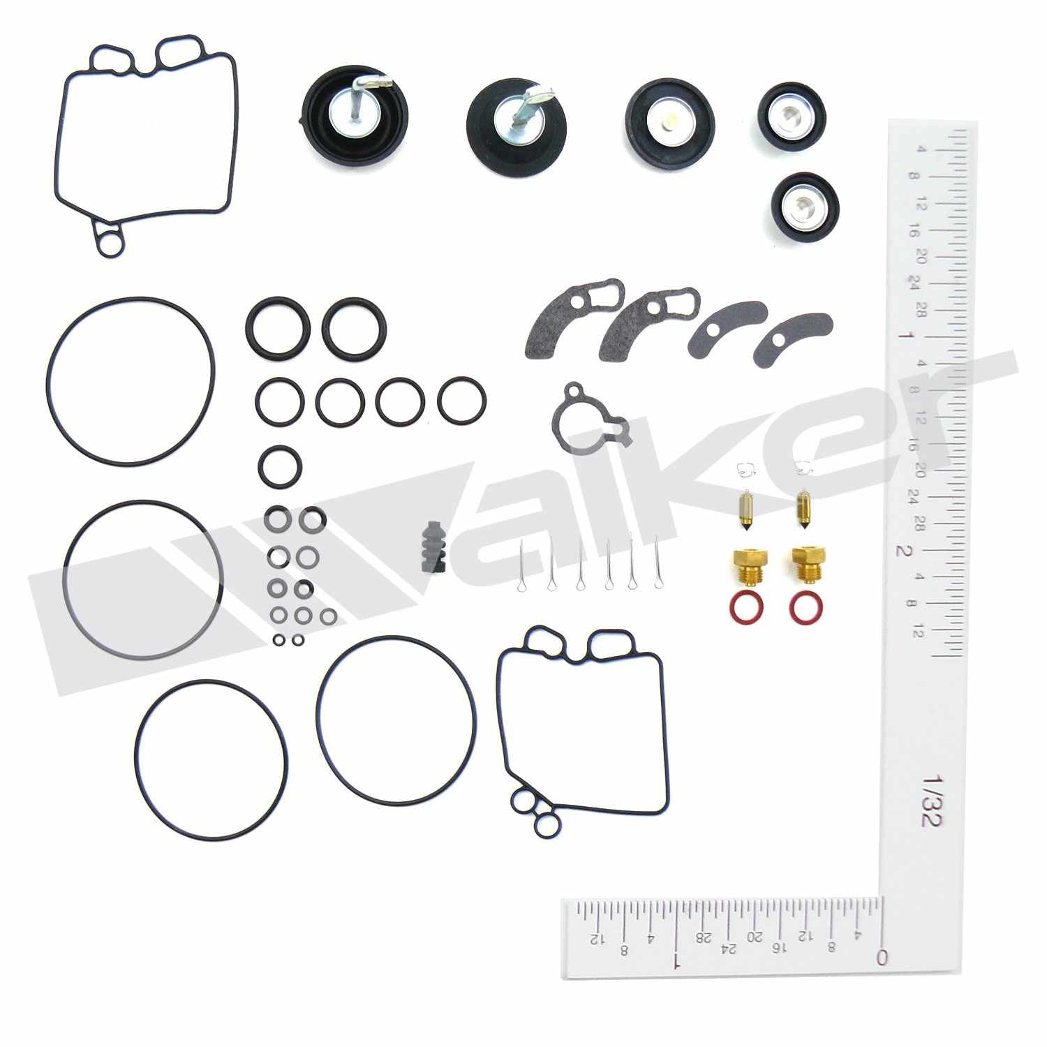 Front View of Carburetor Repair Kit WALKER 151094