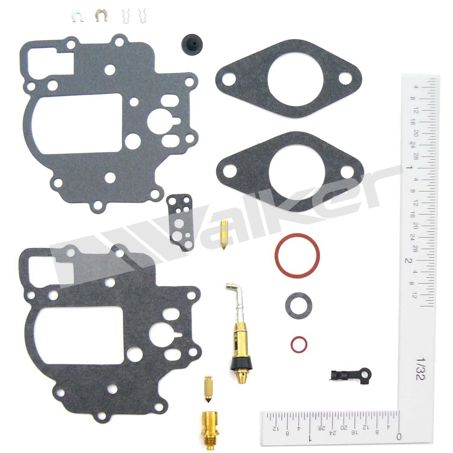 Front View of Carburetor Repair Kit WALKER 15234