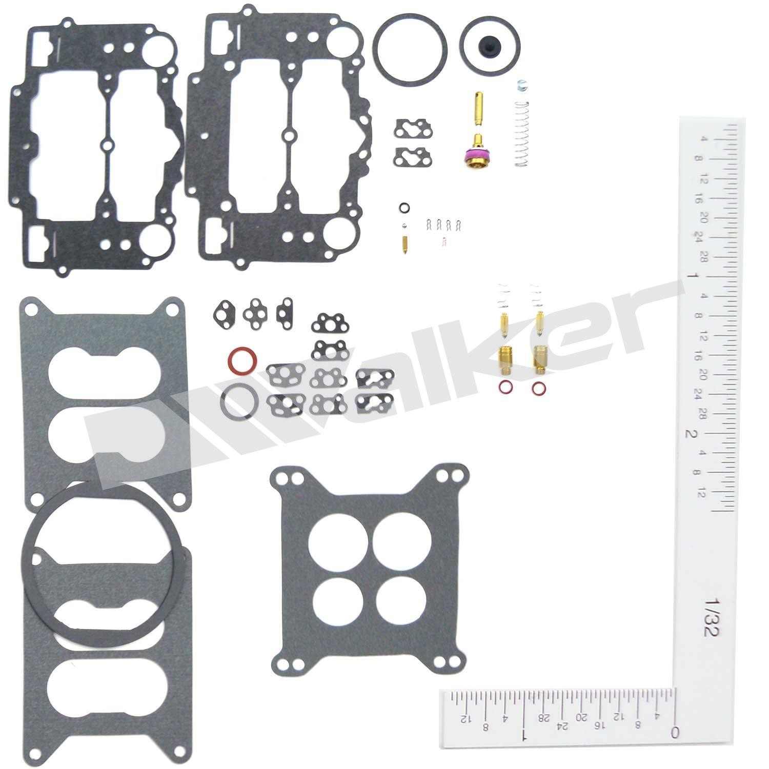 Front View of Carburetor Repair Kit WALKER 15304B