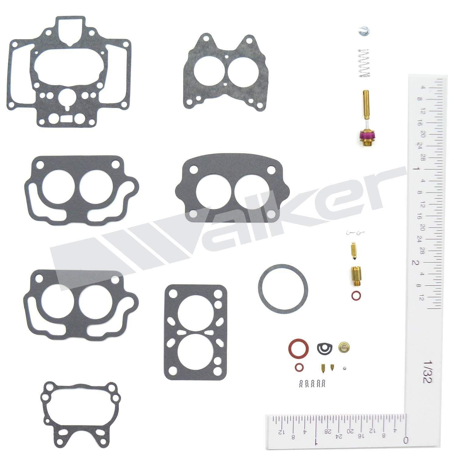 Front View of Carburetor Repair Kit WALKER 15385