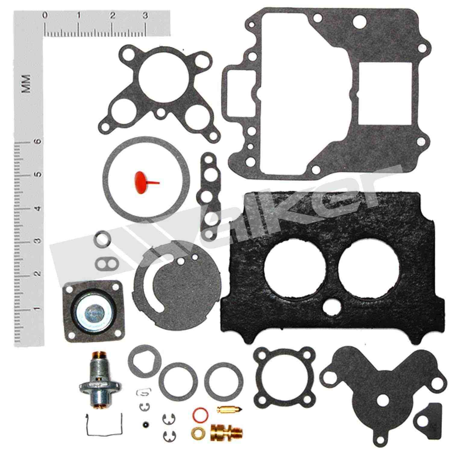 Front View of Carburetor Repair Kit WALKER 15655C