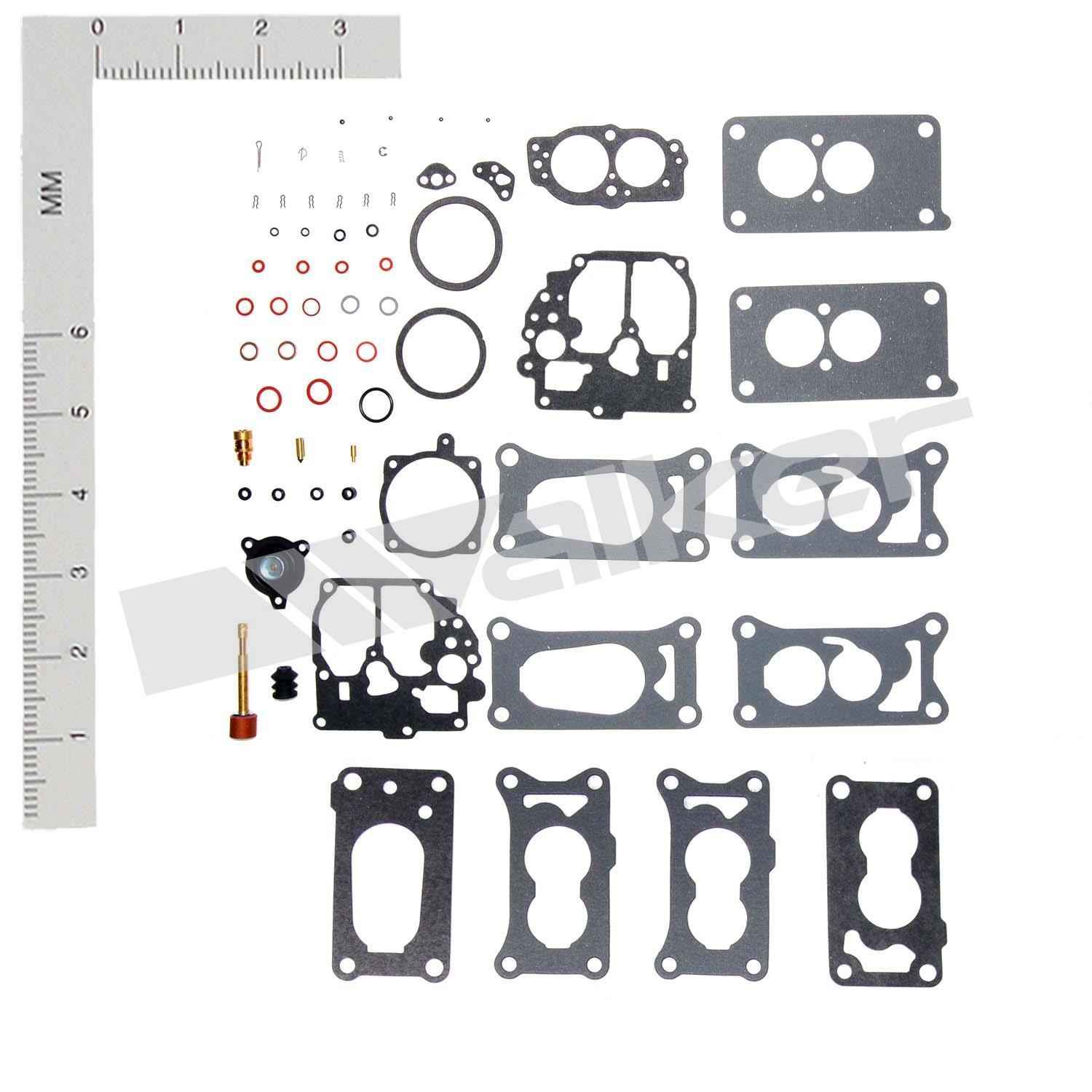 Front View of Carburetor Repair Kit WALKER 15830B