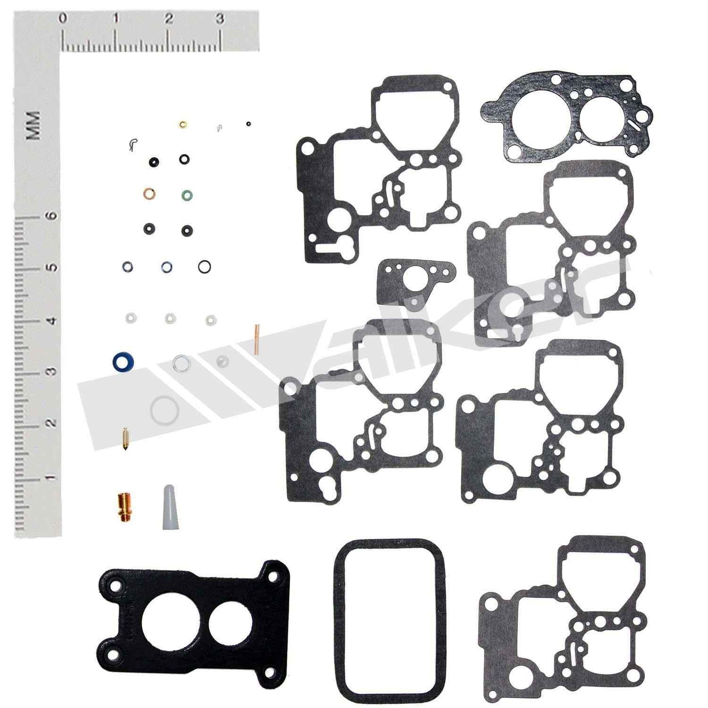 Front View of Carburetor Repair Kit WALKER 15851B