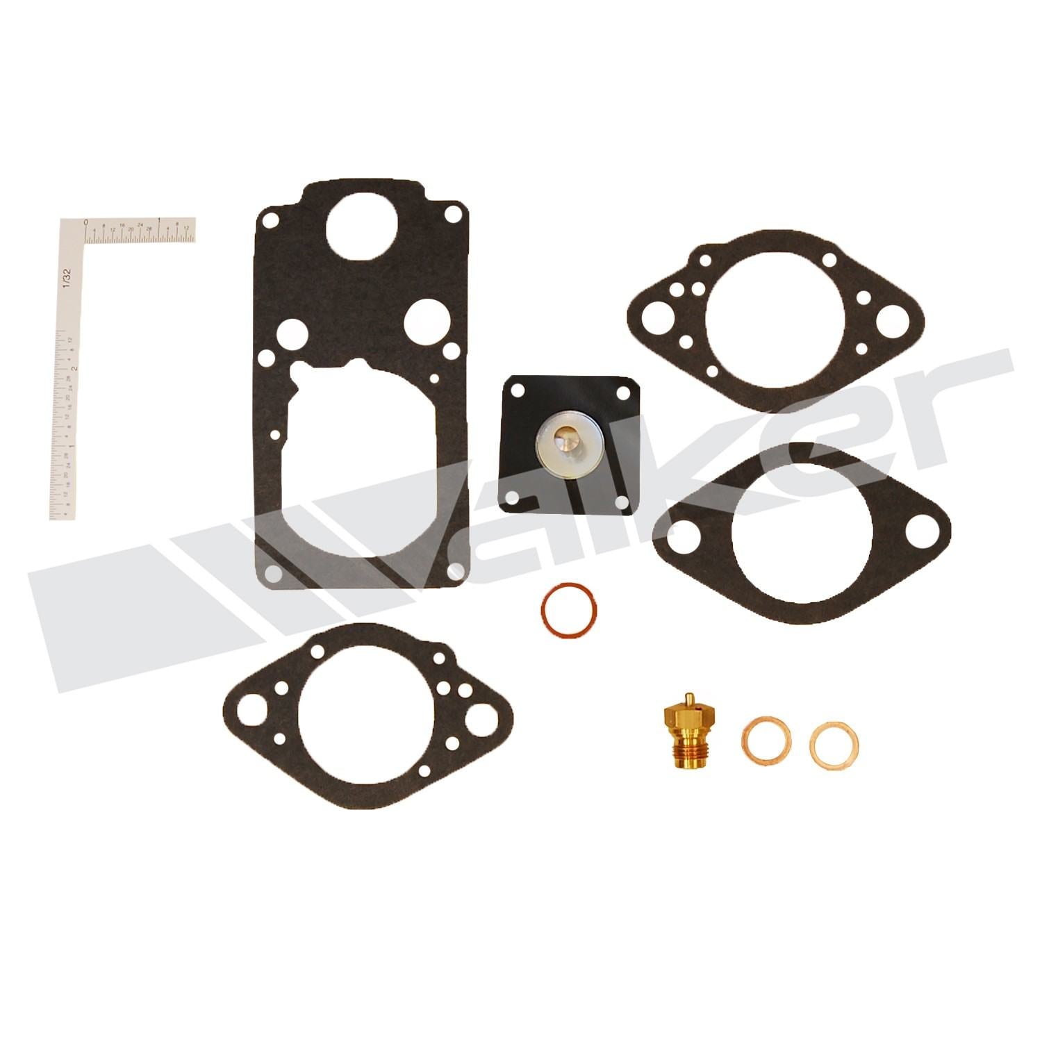 Front View of Carburetor Repair Kit WALKER 159012