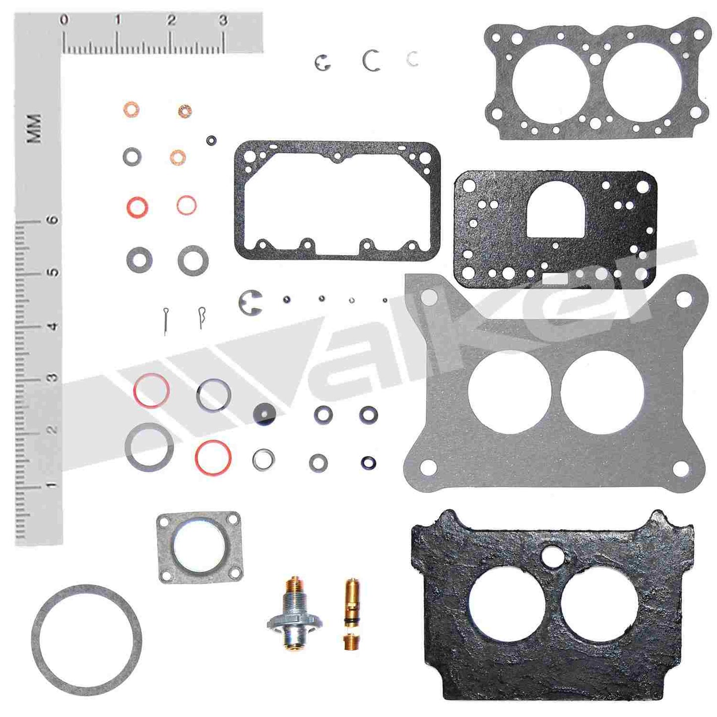 Front View of Carburetor Repair Kit WALKER 159048