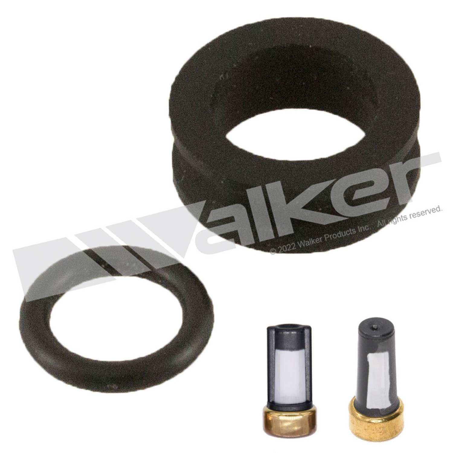 Front View of Fuel Injector Seal Kit WALKER 17097