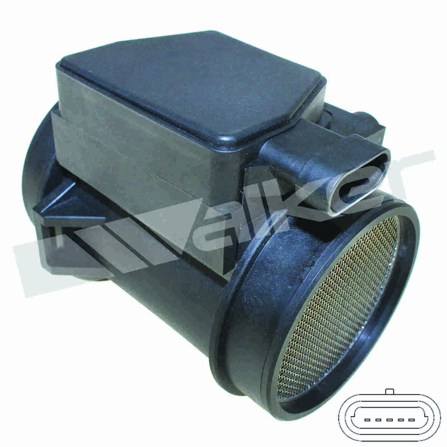 Front View of Mass Air Flow Sensor WALKER 245-1006