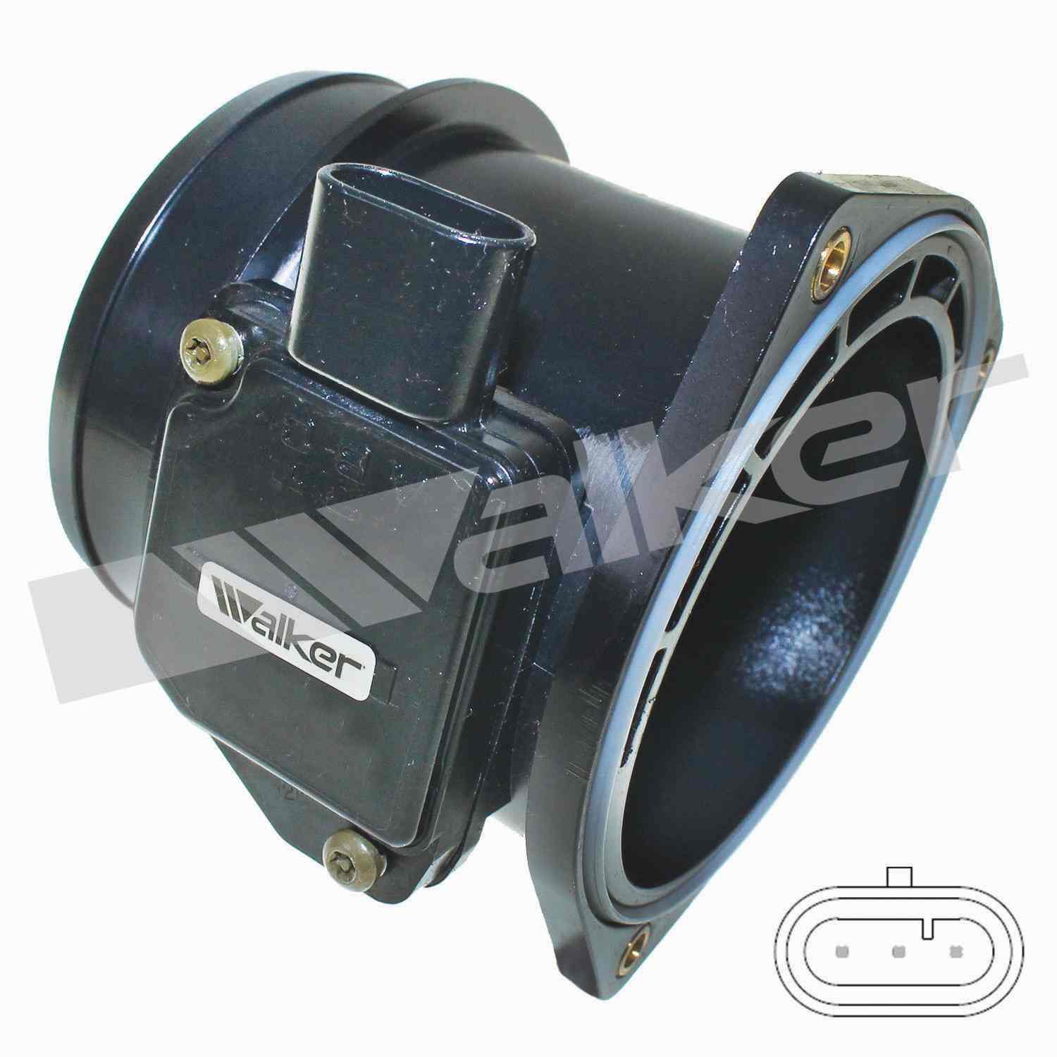 Front View of Mass Air Flow Sensor WALKER 245-1059