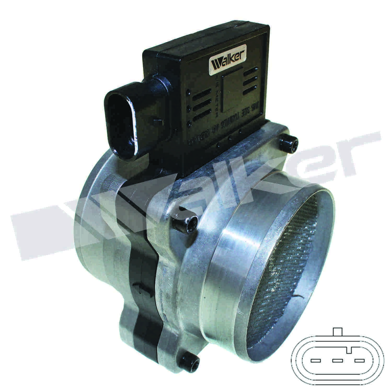 Front View of Mass Air Flow Sensor WALKER 245-1062