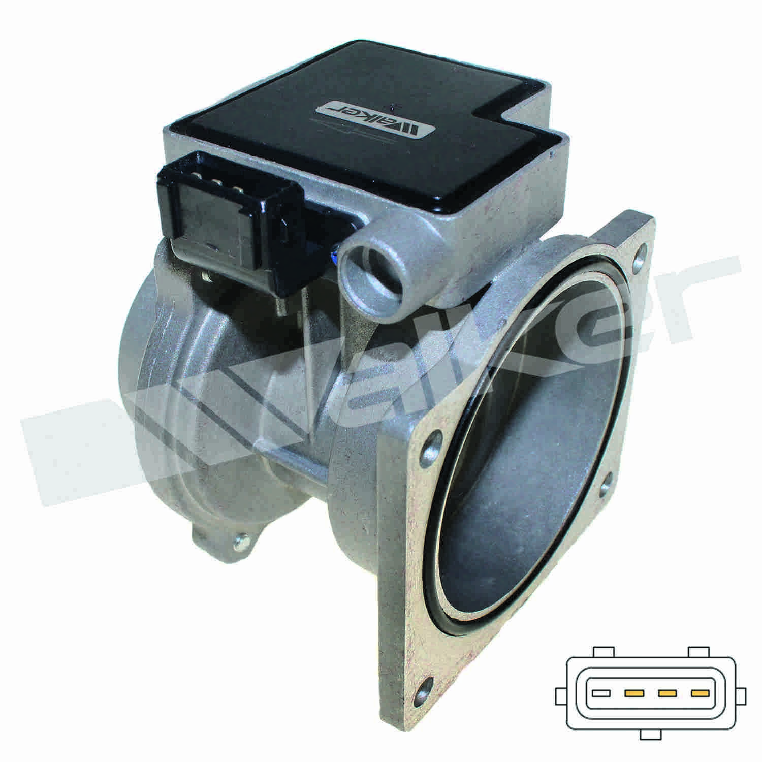 Front View of Mass Air Flow Sensor WALKER 245-1073