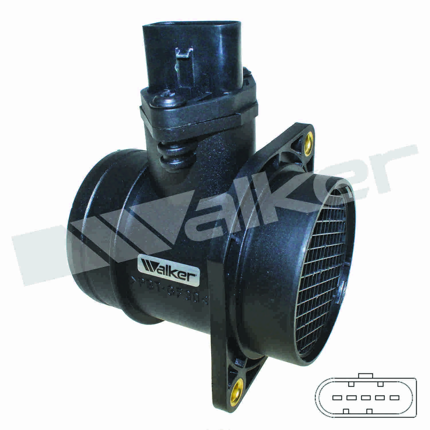 Front View of Mass Air Flow Sensor WALKER 245-1081